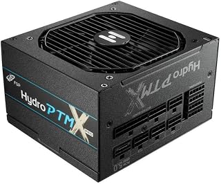 FSP Hydro PTM X PRO 1000W 80 Plus Platinum Full Modular ATX 3.0 PCIe Gen 5. W/ 12VHPWR Cable Power Supply Compact Size 10 Years Warranty (HPT3-1000M-G5)
