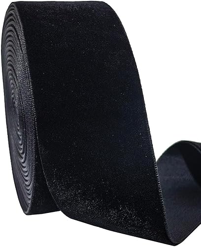 Miniatura 62 de Cinta de terciopelo para decoración, manualidades, bricolaje y caja de regalo, para bodas, Navidad y el Día de San Valentín