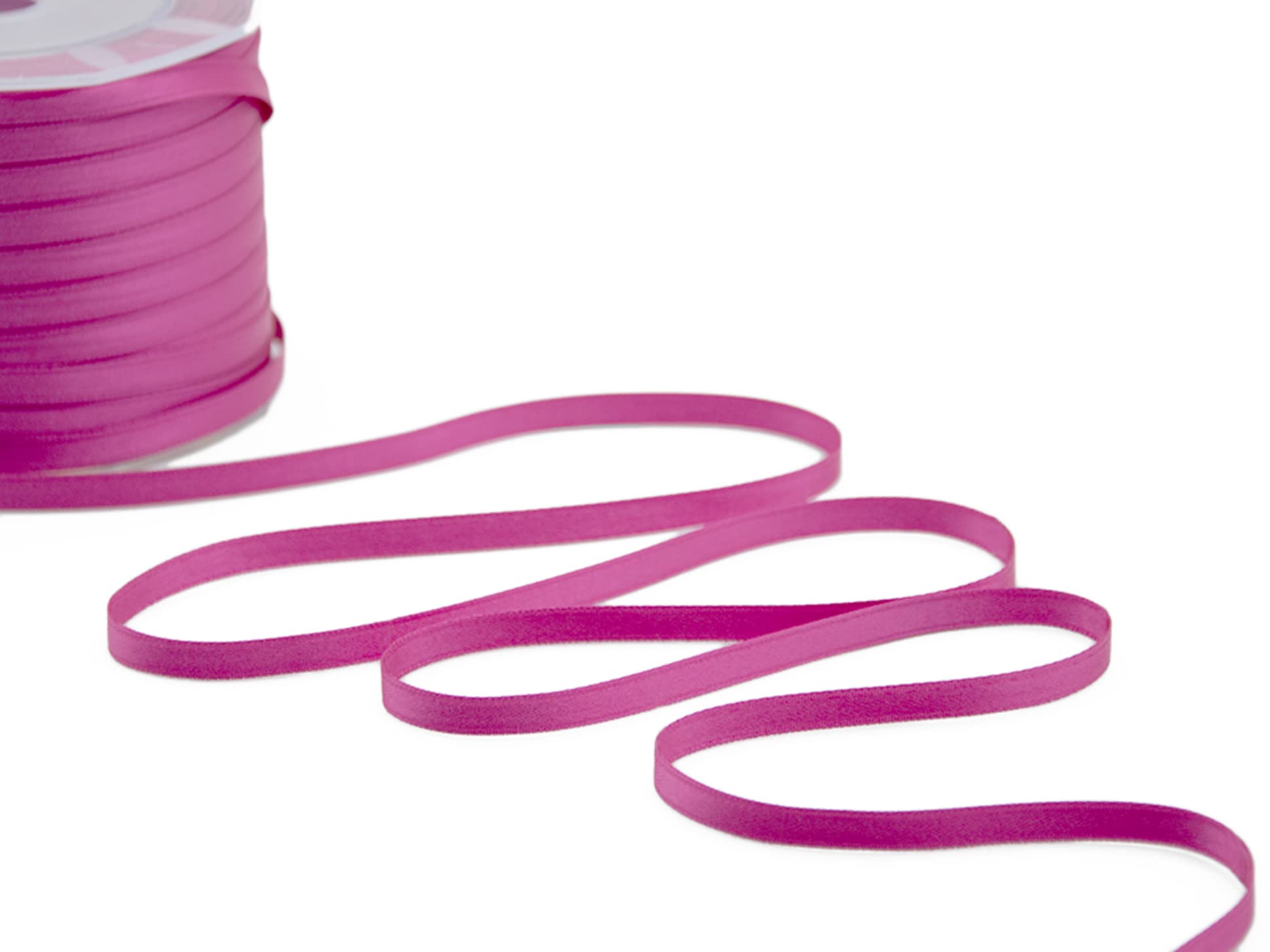 Furlanis Ribbon, Fuchsia Peony, 6 mm x 25 m