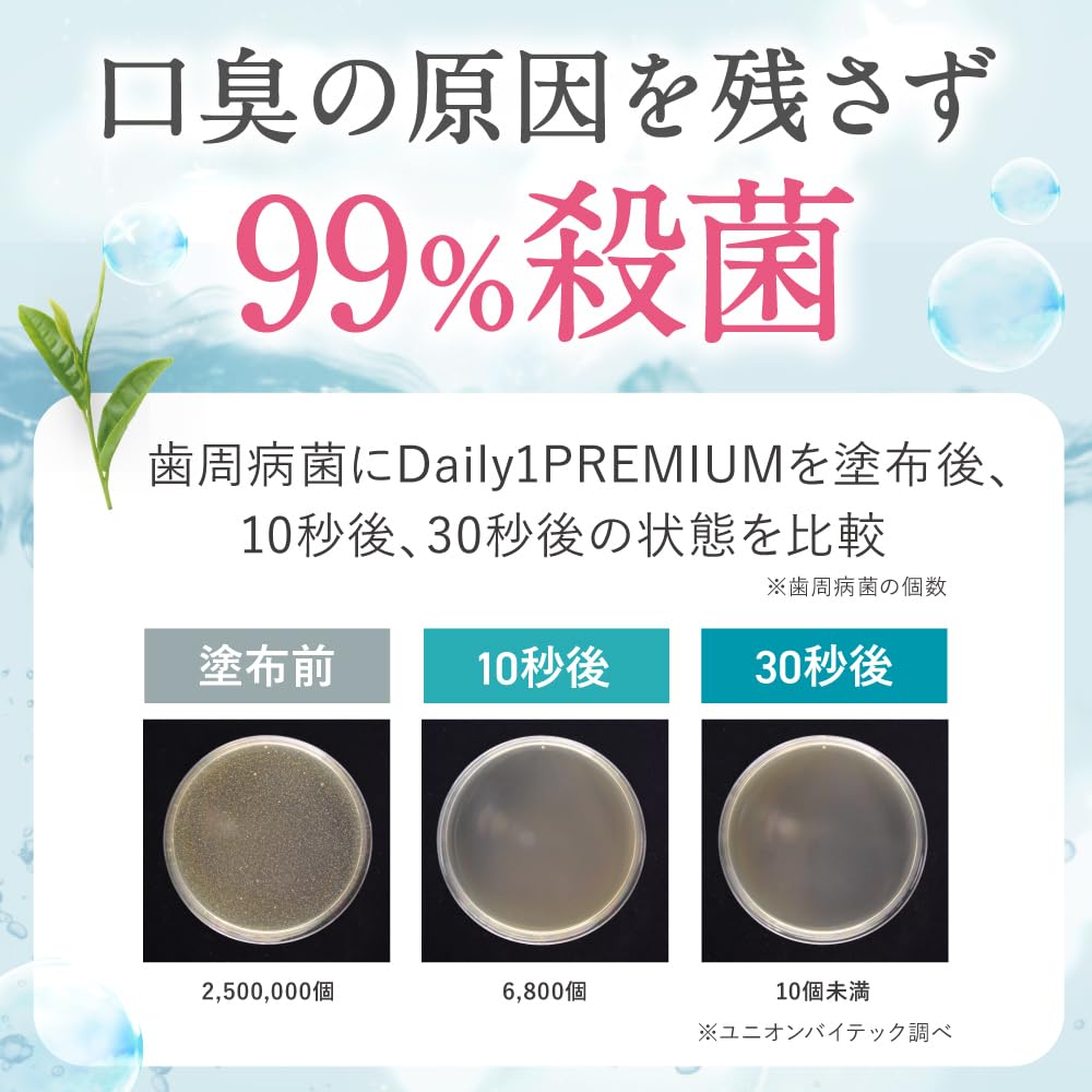 Amazon | 【 根こそぎ 口臭 ケア 】Daily1 （デイリーワン） PREMIUM