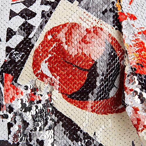 Men Fashion Pattern Shawl Lapel Sequins Blazer3