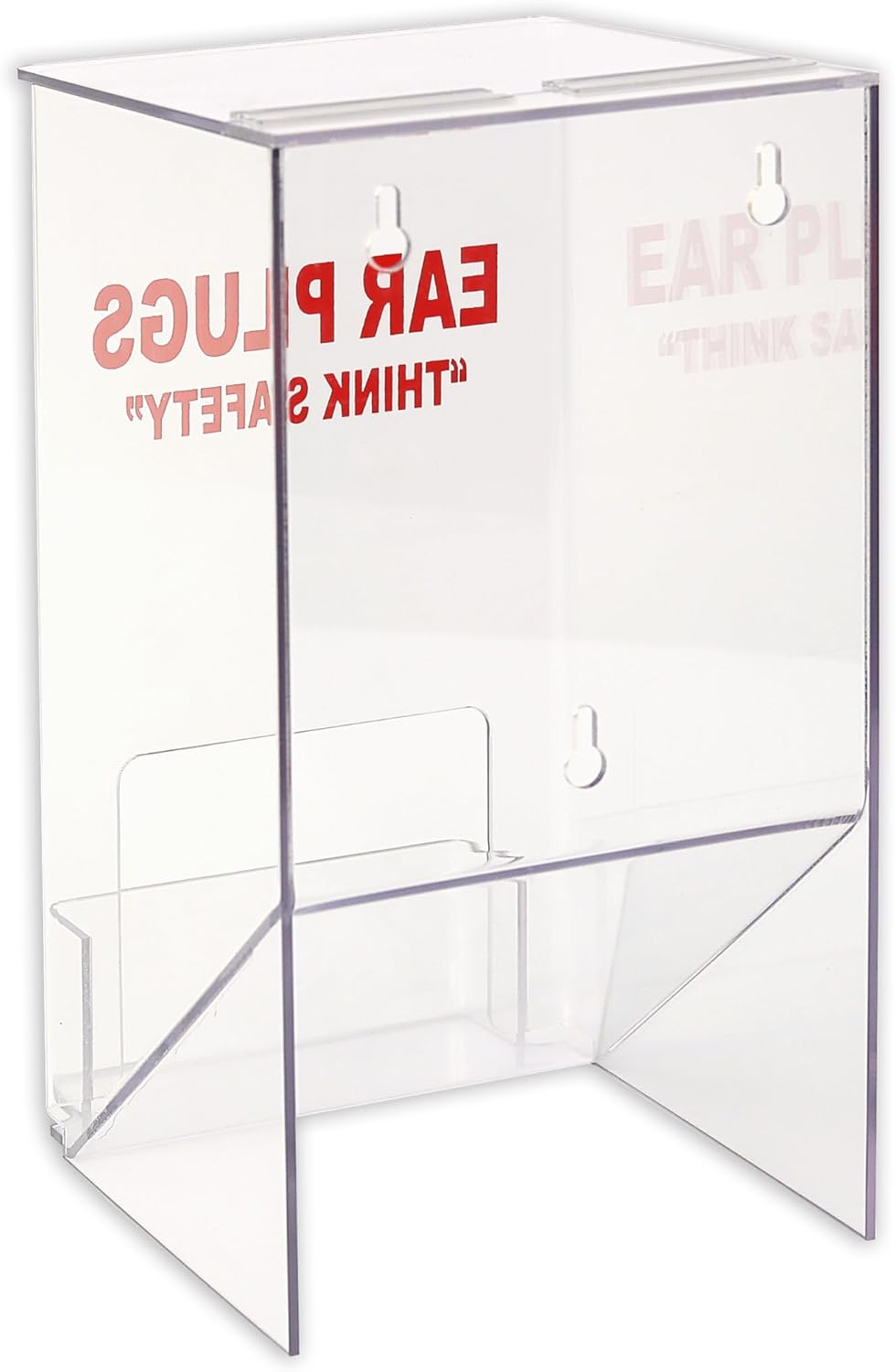 Ear Plug Acrylic Dispenser - Table Top or Wall Mount