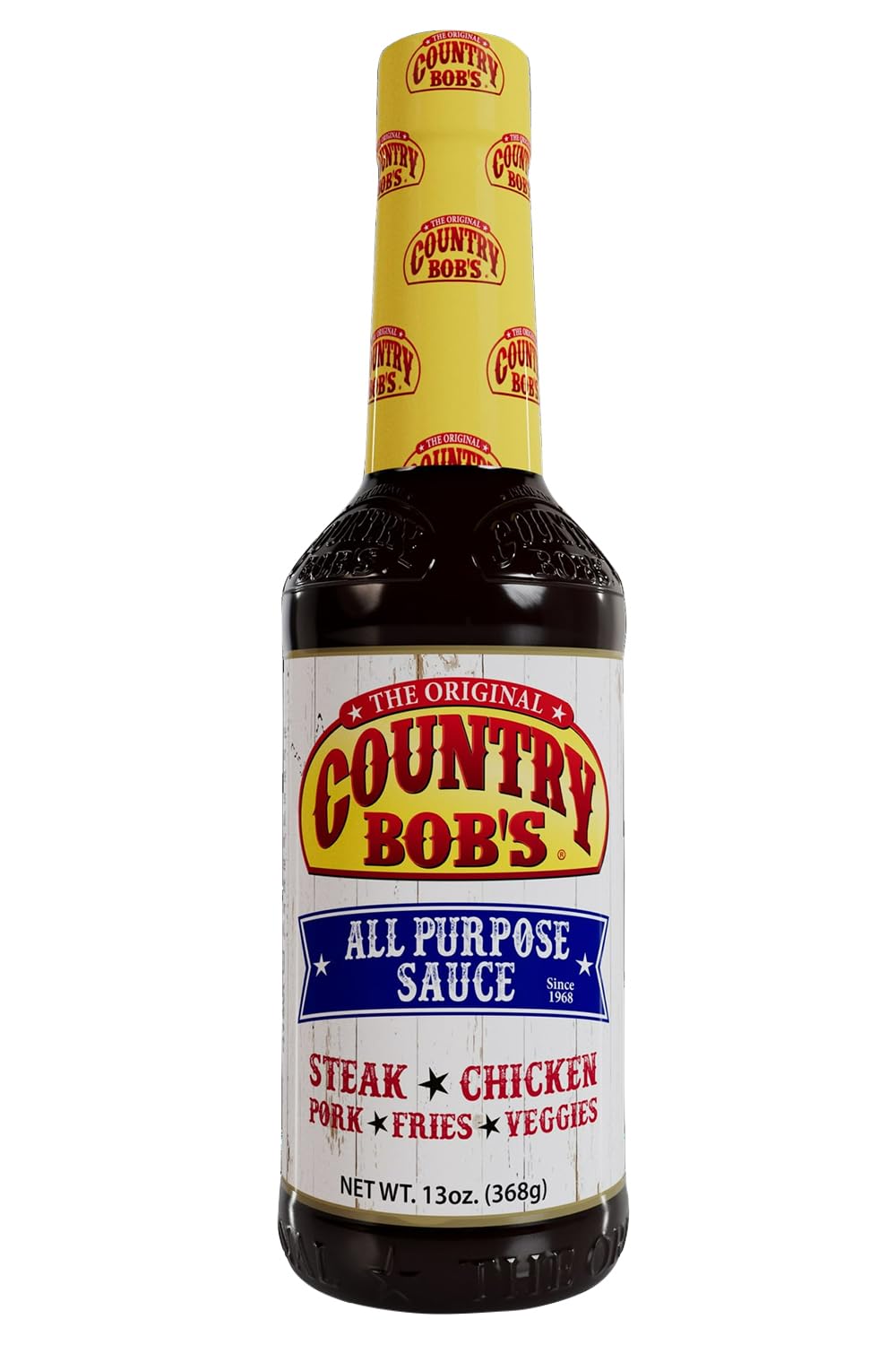 Country Bobs The Original All Purpose Sauce Steak Chicken & Fries 368g