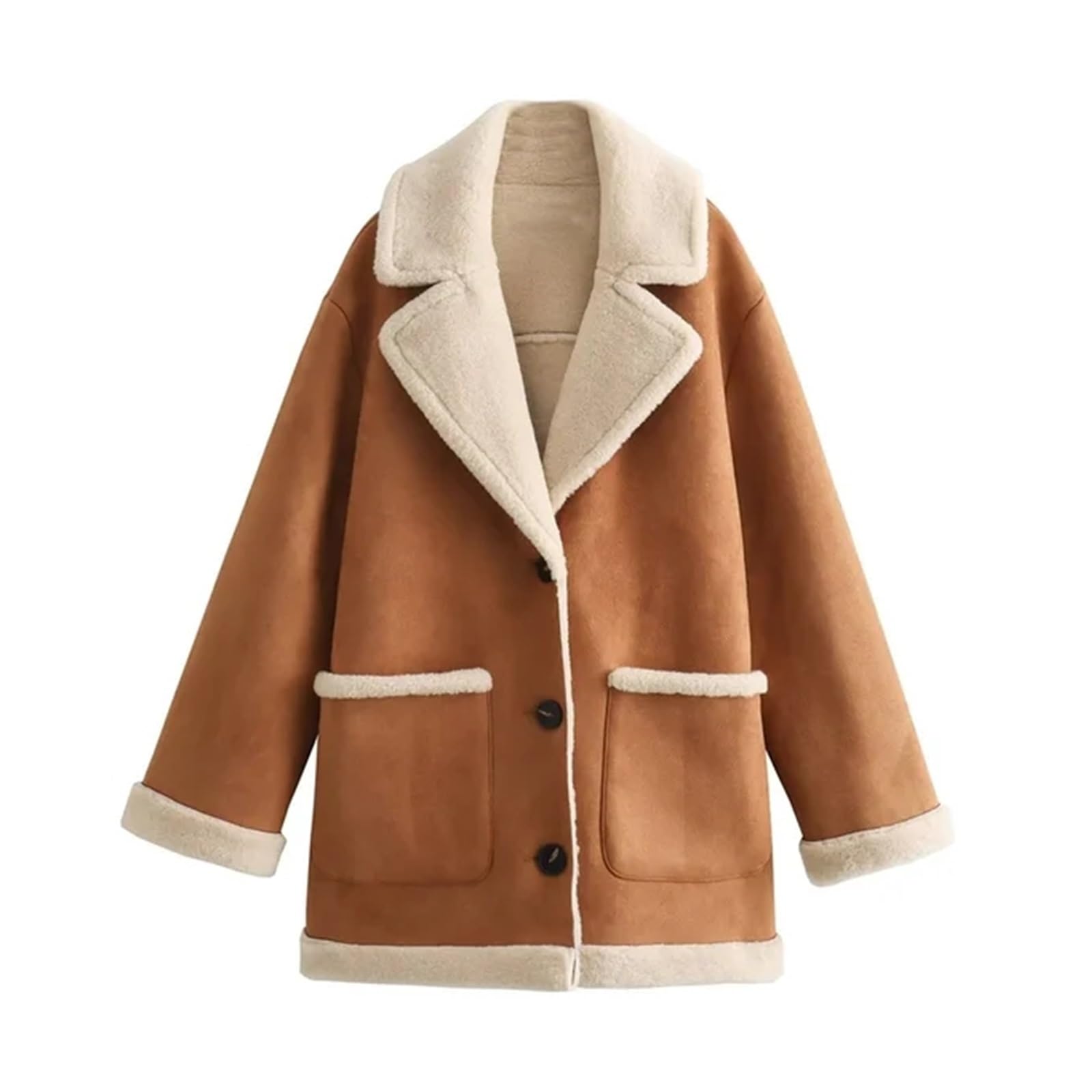 Amazon.com: ZUIAI Winter Women's Artificial Faced Padded Thick