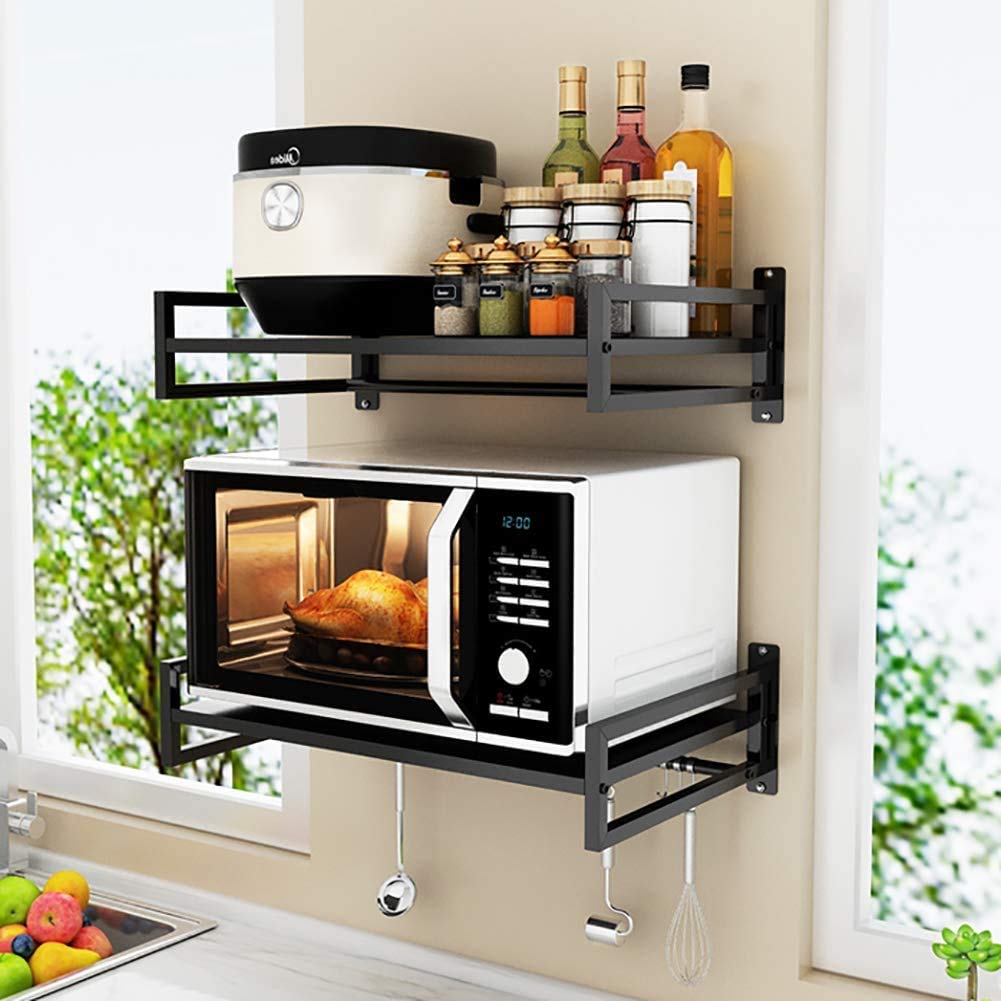 Sponsored Ad - SAIFIX Kitchen Shield 4 Fold Kitchen Gas Stove Wall Protector Oil Splash Spatter Shield (76 L x 38 W x 38 H CM, Black)