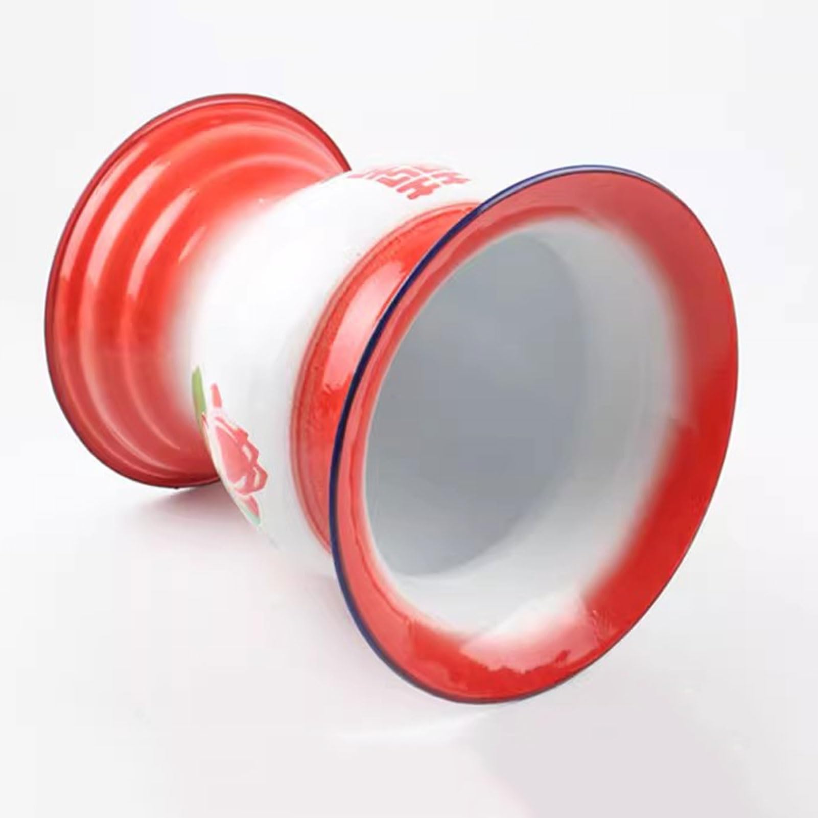 Orinal, Orinal de cámara Acero esmaltado, Inodoro portátil con escupidera Tapas, Orinal cabecera for Mujeres Embarazadas Unisex y Ancianos