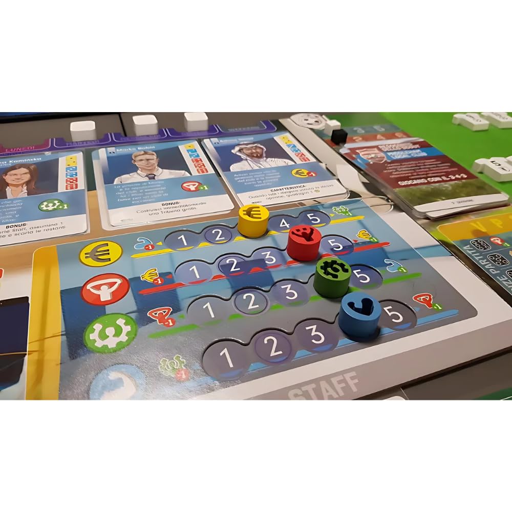 PORTAL GAMES | Eleven: Football Manager | Strategic Football Management Board Game, Campaign and Narrative Play, Club Development and Decision Making | 1 to 4 Players | 120 Minutes