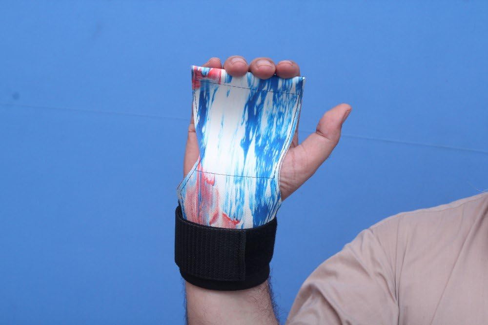 MM Weight Lifting Grips Rubber Pads Gym Straps Gel Padded