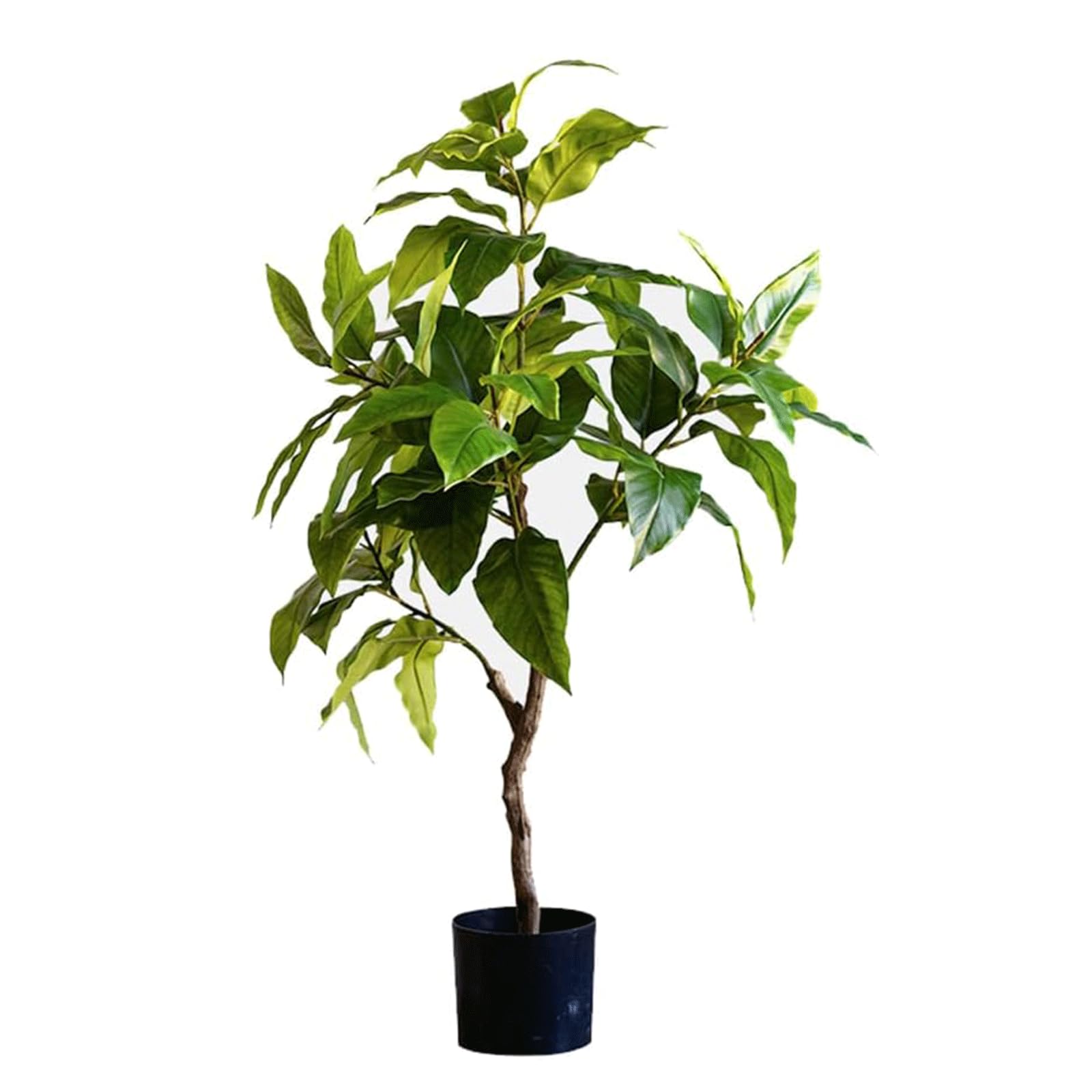 AYCDL Artificial Trees 120cm Tall Artificial Laurel Tree Fake Tree Large Realistic Simulation Tree For Indoor And Outdoor Artificial Plant Decoration fine Decor