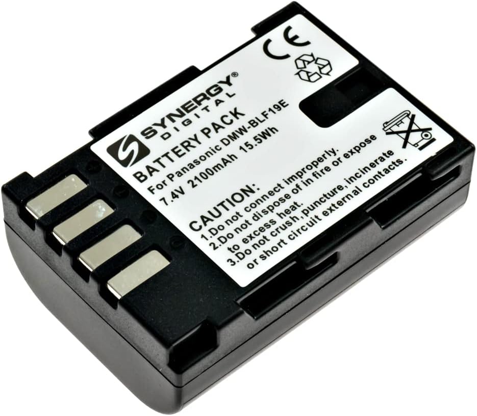 Synergy Digital Camera Battery, Works with Panasonic Lumix