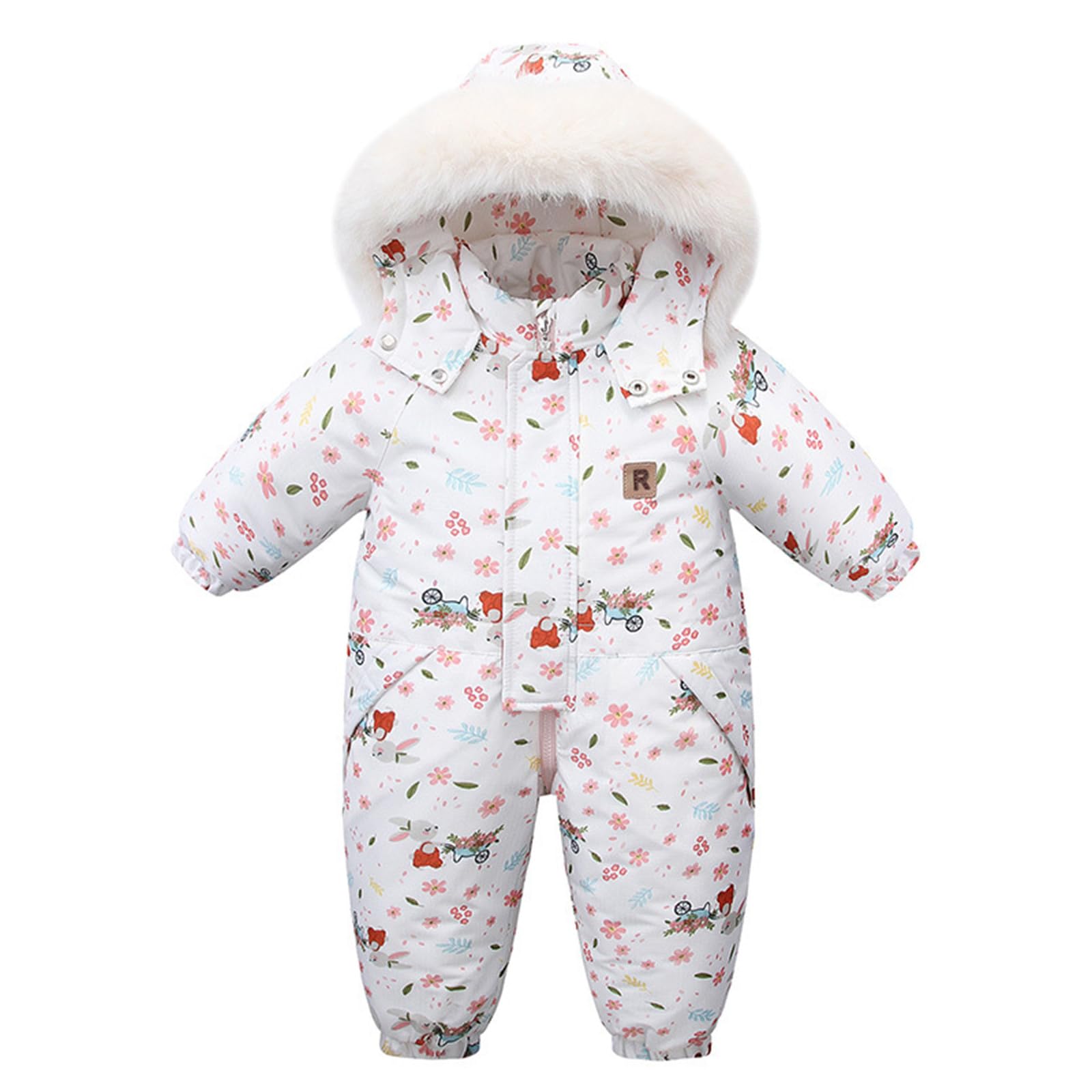 Combinaison Bebe Hiver Grenouillere Bebe Fille Combi Pilote Ski Manteau Portage Kit Naissance Gigoteuse 0 3 Mois Puericulture Bébé Déguisement Enfant Vêtements Garçon Doux Garcon 12M Doudoune