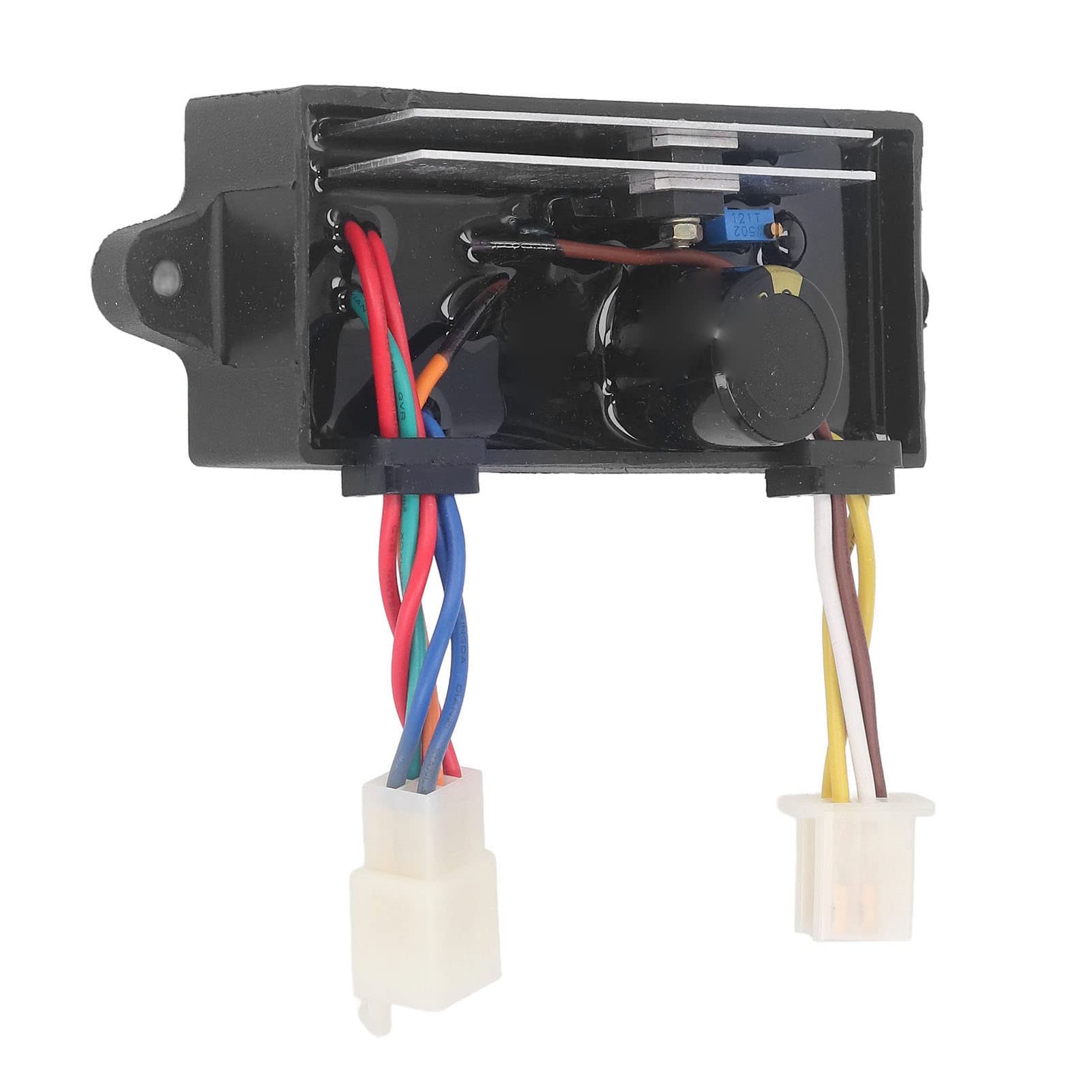 Sonew Regulador de Voltaje Automático Monofásico 10 Cables AVR para Generador y Soldador 470MPD 250VDC