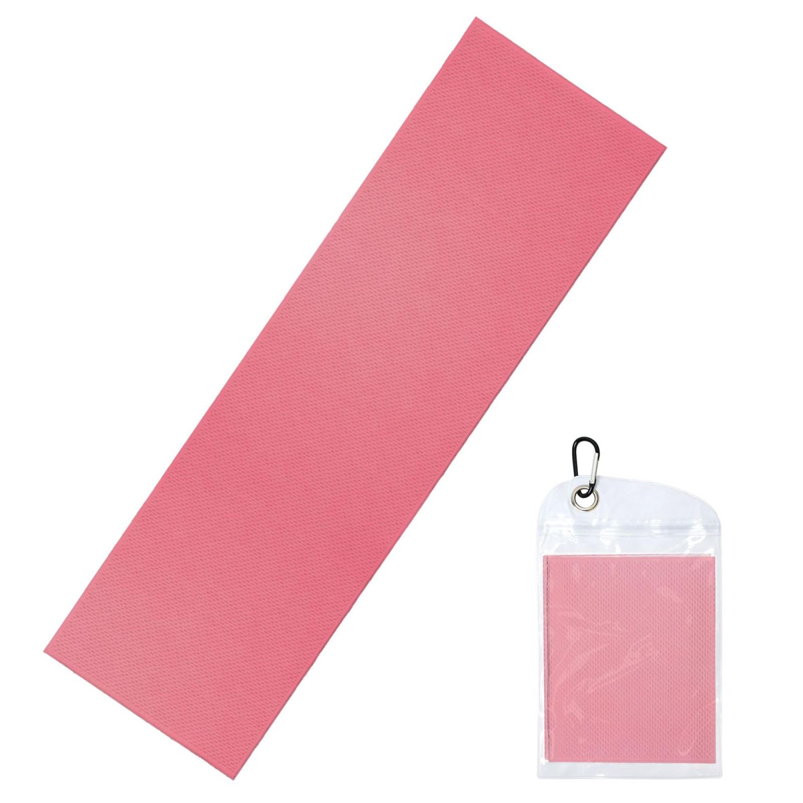 DUYIOKH Blush Canvas Print Cooling Towel, Portable Towel for Gym Workout Golf Beach World Cup Sports Hot Weather