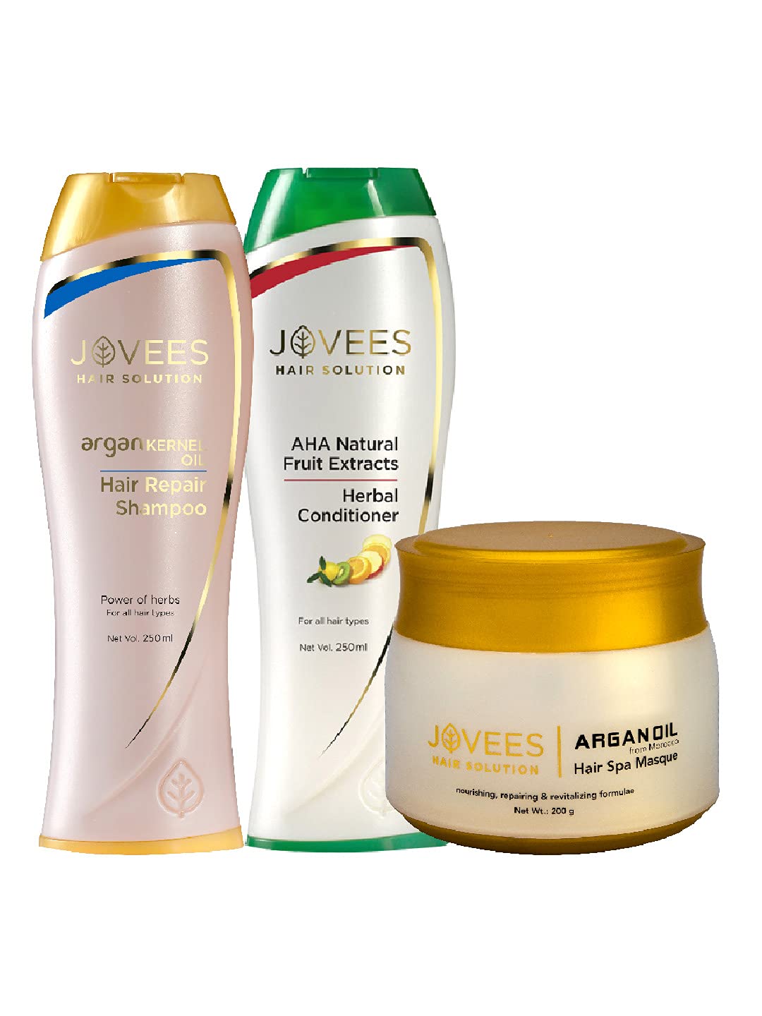 Buy Jovees Herbal Argan Kernal Oil Hair Repair Shampoo 250 ML, Aha