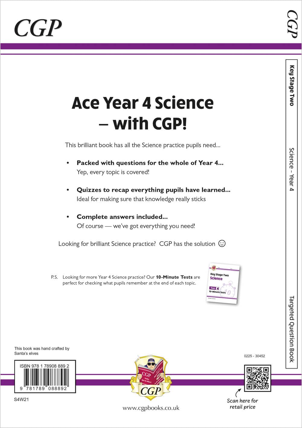 KS2 Science Year 4 Targeted Question Book (includes answers)