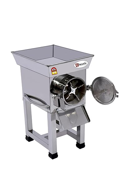 CLASSIC ATTA CHAKKI Powerful Wet Grinding Machine - 2HP Gravy Machine Dal Grinder and Ginger Garlic Paste Maker, Ideal for Catering and Hotel Industry