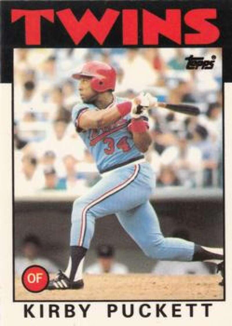 1986 Topps Tiffany Baseball #329 Kirby Puckett Minnesota Twins