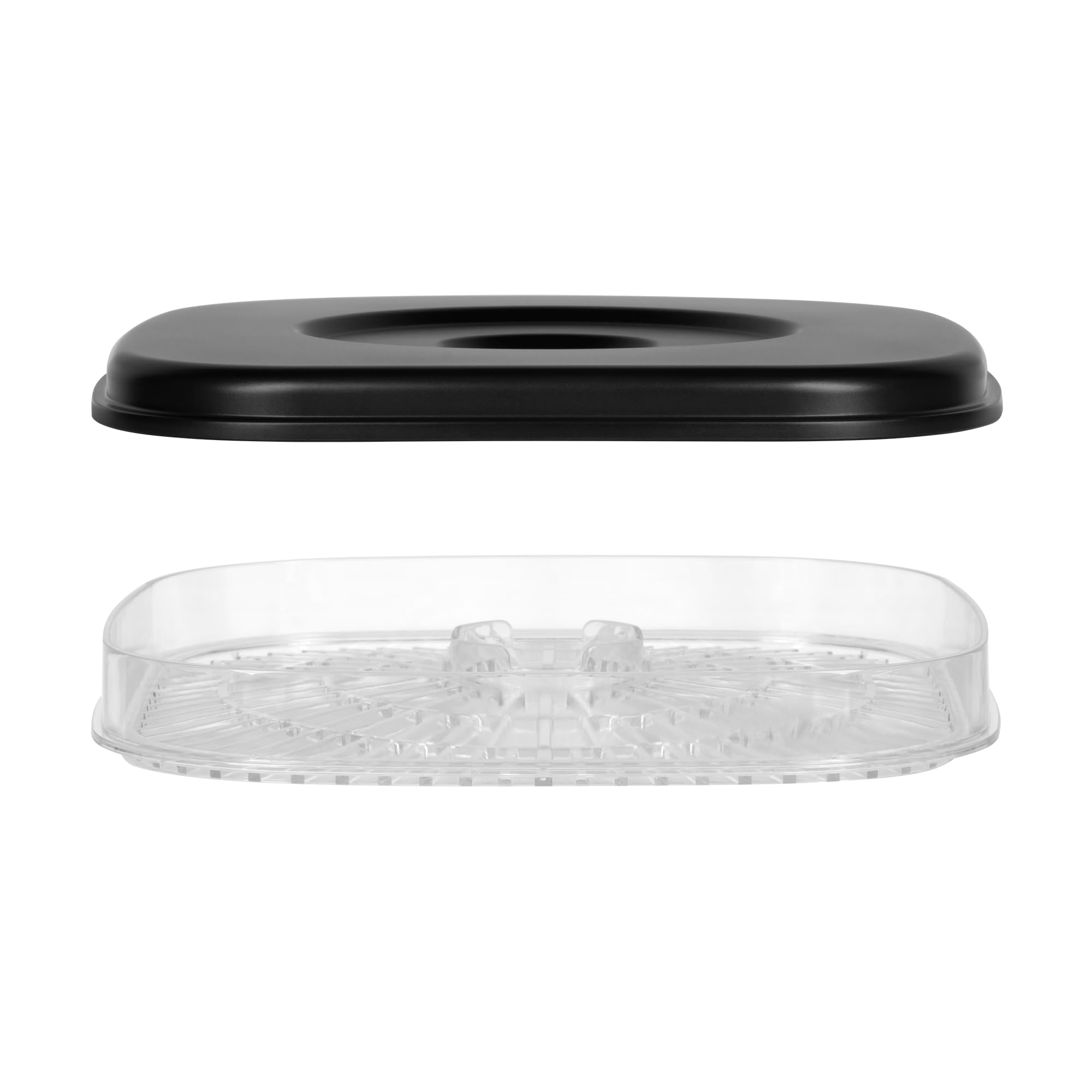 Teesa Deshidratador de setas para frutas y verduras, potencia de 300W, 5 bandejas, pantalla LCD, ciclo térmico, control de temperatura TSA3033