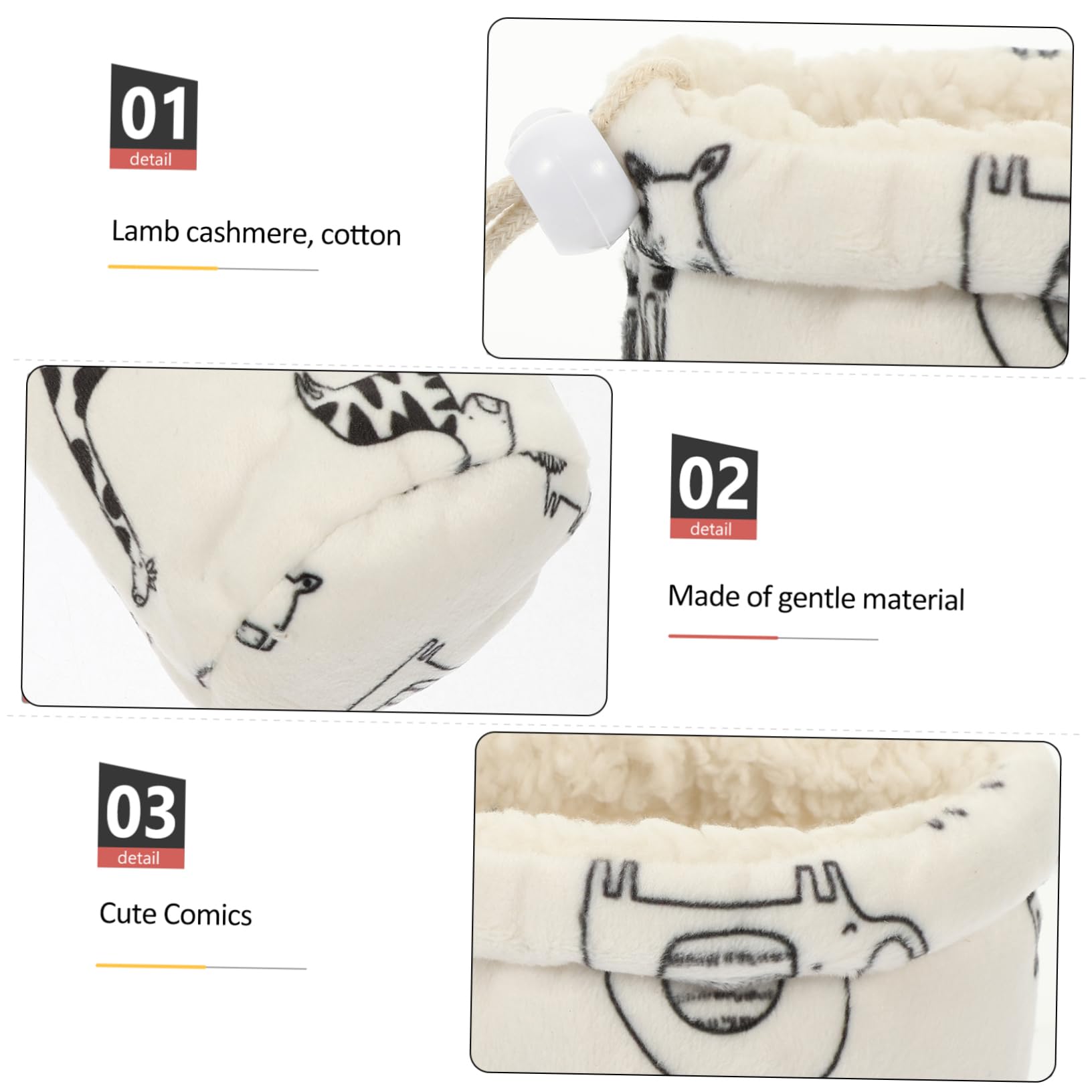 Abaodam 3 Set Di Biberon Per Neonati Borsa Termica Per Biberon Adorabile Custodia Decorativa Per Lalimentazione Dei Neonati 2 Pezzi * 3