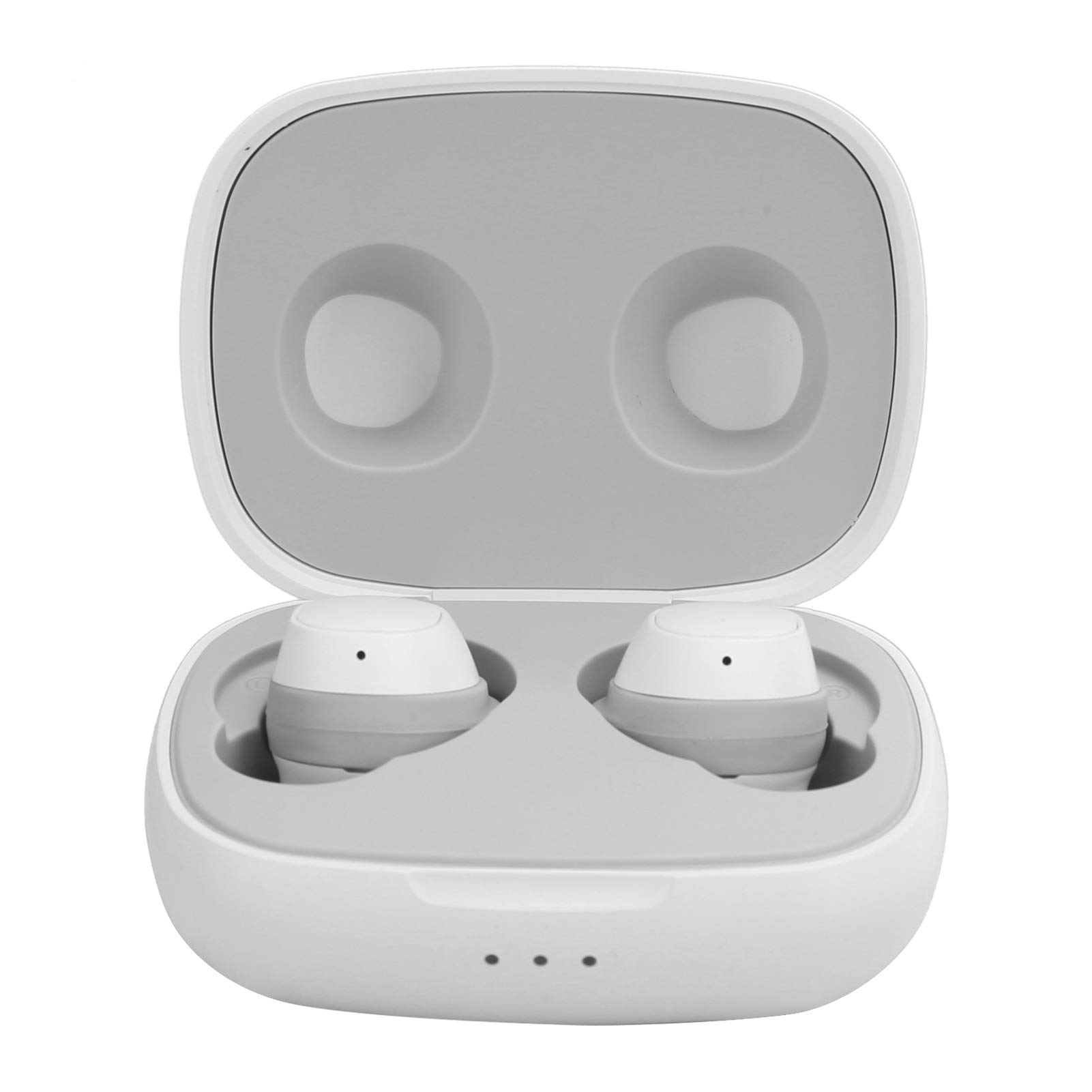 Ejoyous Cuffie Bluetooth Wireless con Custodia di Ricarica, IPX5 Bianco