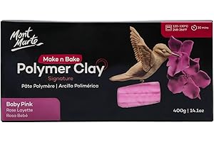 Craft n Clay Signature Baby Pink Polymer Clay Block