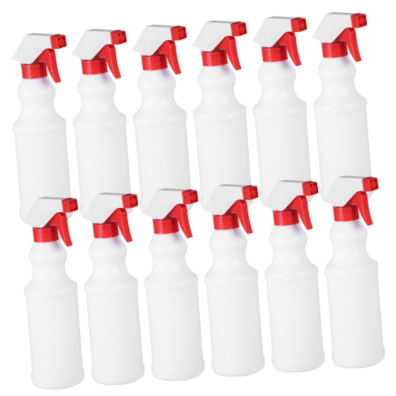 Healvian 12 pezzi Spray Plastica Ricaricabili con Nebulizzatore Fine Spruzzino Piante e Dosatore Spray Liquidi Design Antisgocciolamento e Materiale Durevole per Domestico e Giardinaggio