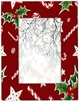 Vista 49 de Lindos marcos de fotos de margaritas de 4 x 6 pulgadas, marcos de fotos de madera con margaritas de flores, marco de fotos de escritorio pequeño