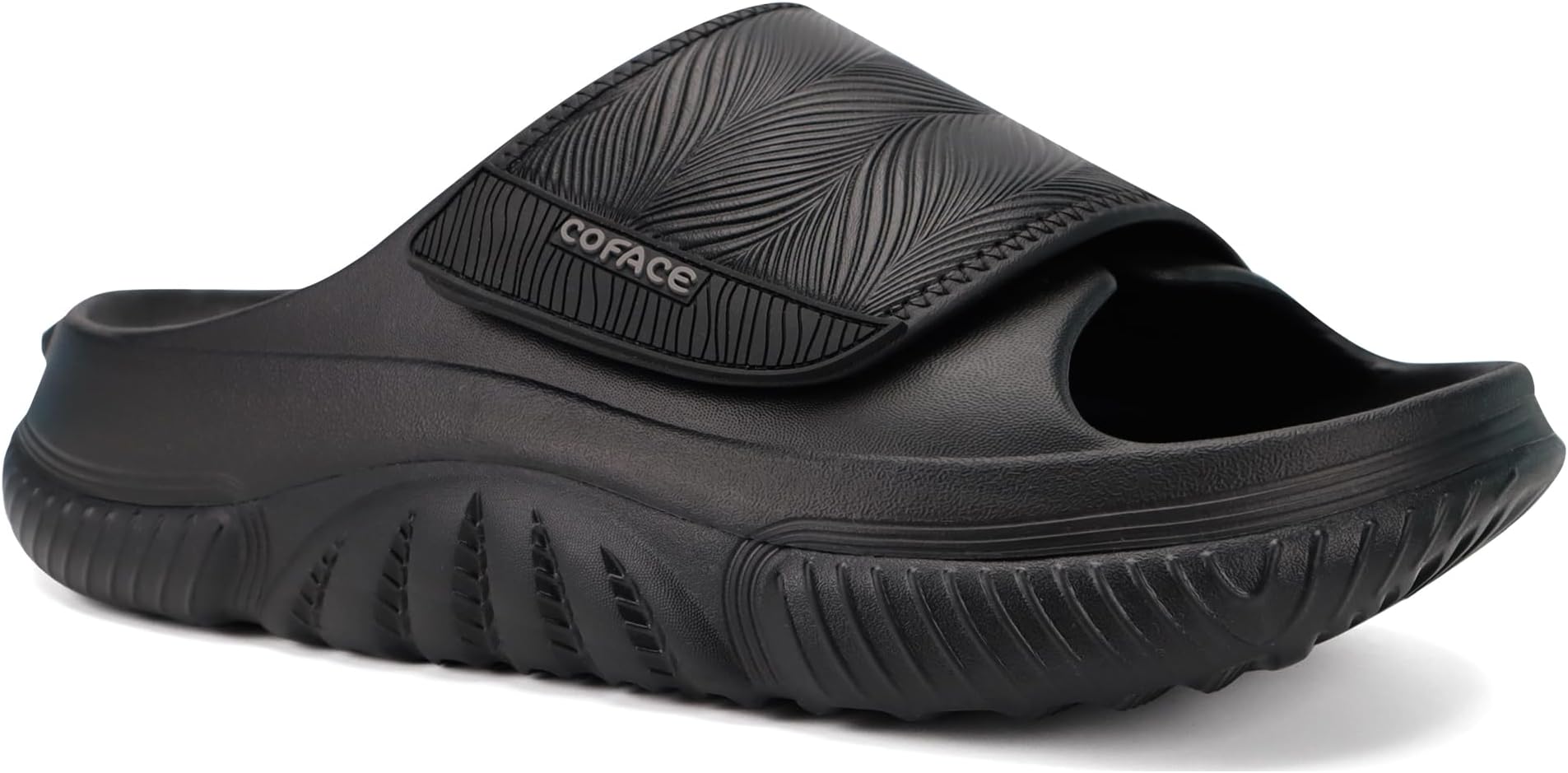 Mens Recovery Sandals Man Orthopedic Plantar Fasciitis Walking Outdoor Slides for Men Comfort Adjustable Thick Cushioned Orthotic Size 6-14