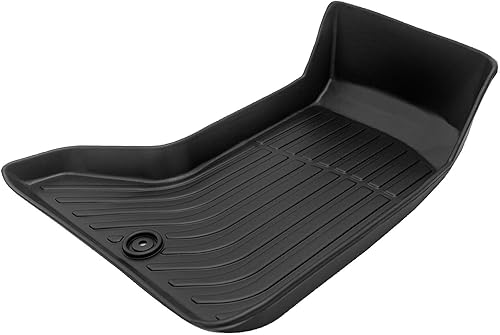 Miniatura 7 de Alfombrillas de goma para todo tipo de clima, compatibles con asientos de banco Ford Explorer 2011-2014 (sin asiento de cubo), el juego completo