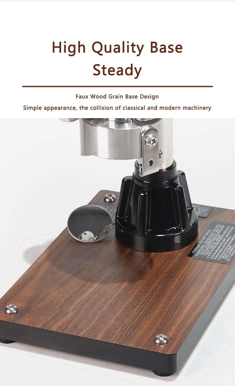 Macchina per caffè espresso manuale, macchina per espresso a pressione manuale da 16 bar, con manometro e portafiltro da 58 mm, macchina per espresso portatile a leva per casa, bar e uso esterno