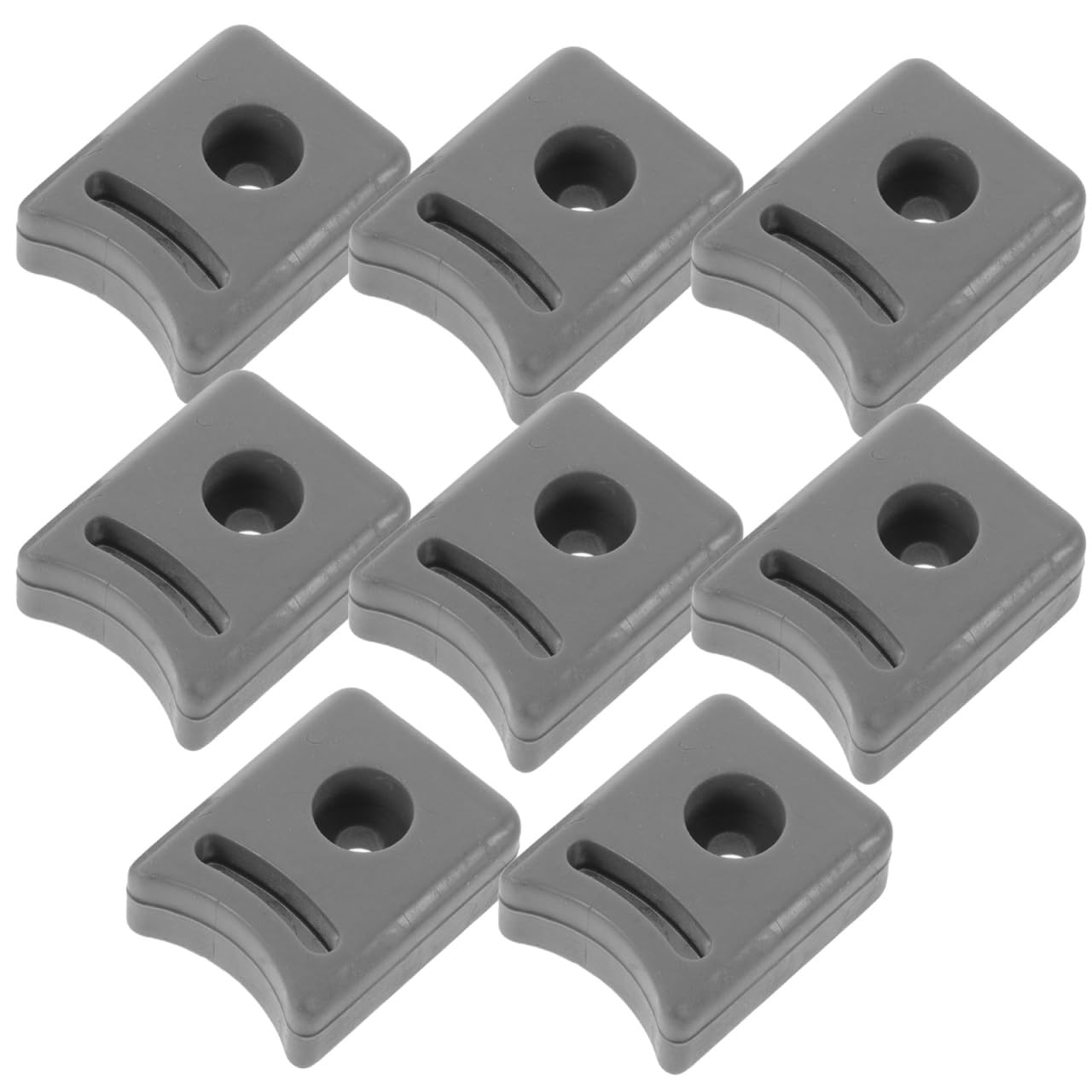 Tofficu Bathroom Sliding Door Accessories 8Pcs Sliding Door Pulley Wheels with Anti-Collision Bumpers No-Drill Installation Shower Door Guides for Smooth Quiet Operation