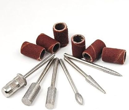 6pc Nail Drill Bits for Machine Replacement 3/32 Shank Size Acrylic Art