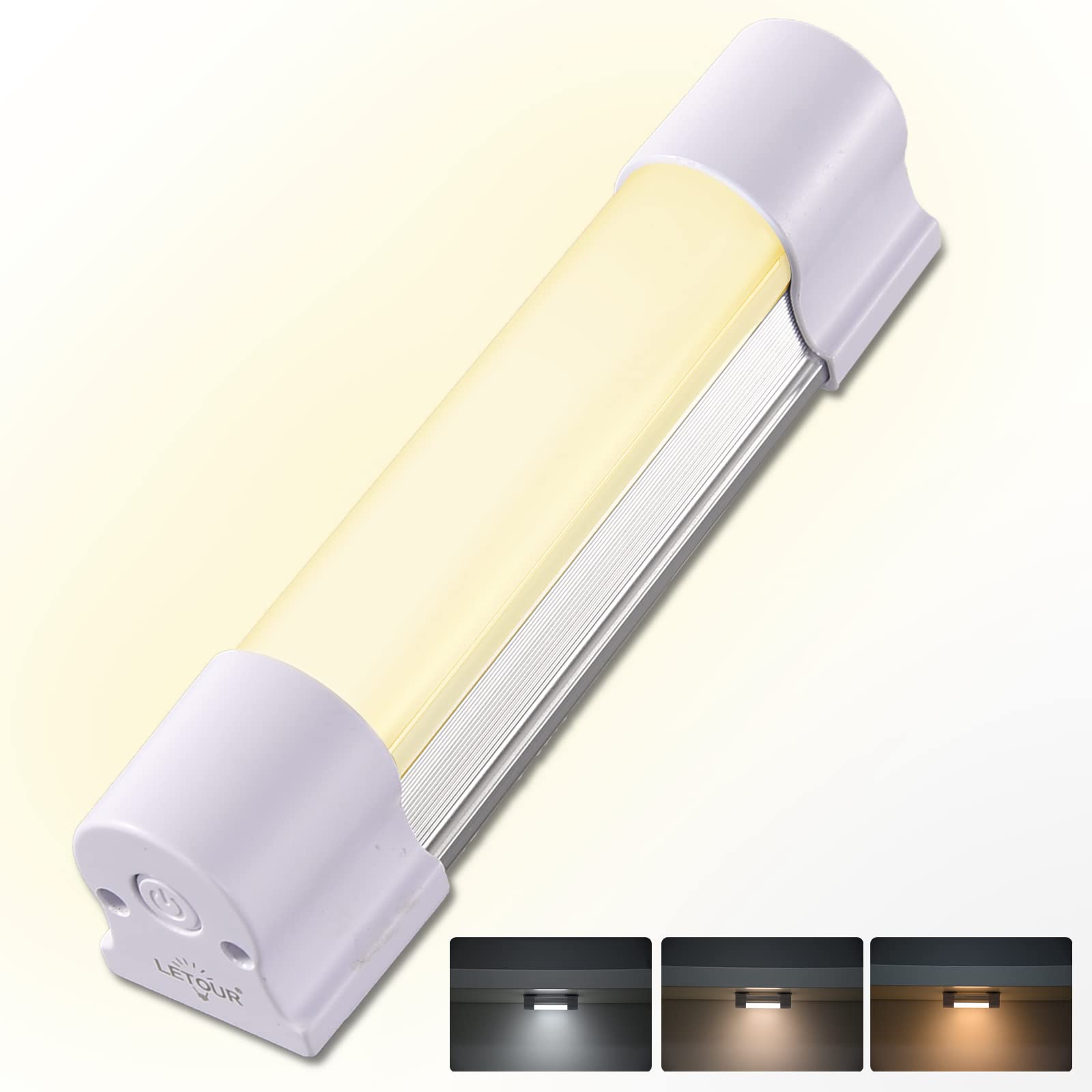 LETOUR Campinglampe Aufladbar,Campinglampe 4 Leuchtmodi Camp
