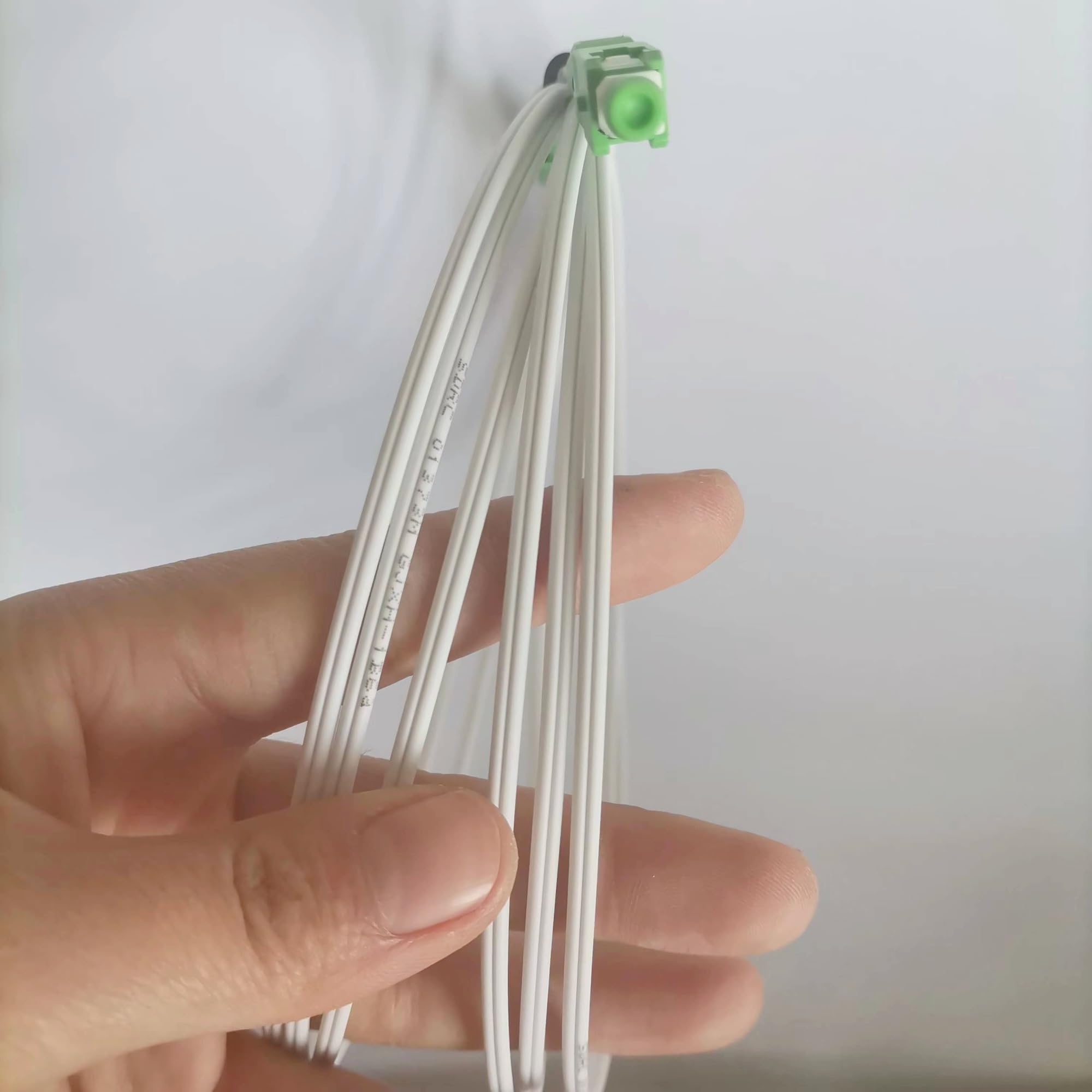 Cable FTTH de 20M/30M SC/APC-SC/APC G657A2 Cables de conexión de fibra óptica Cable de extensión de fibra óptica monomodo Puente de fibra óptica(20M Drop Cable)
