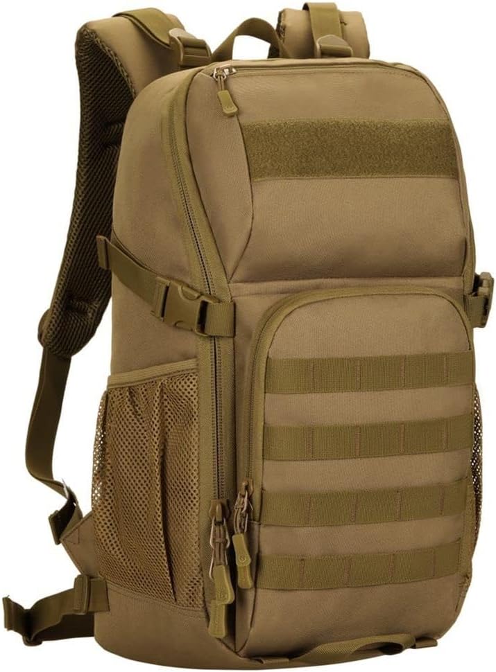 HUNTVP Tactical Backpack Military MOLLE Backpack Hunting Rucksack Gear Assault Pack 25L WR