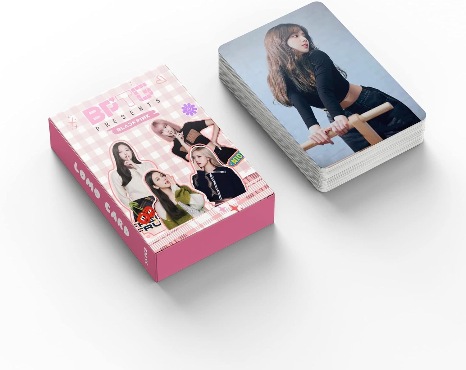 Album Raccoglitore Fotocard Blackpink – 80 Tasche, Copertina Illustrata, Regalo Perfetto Per Fan K-pop