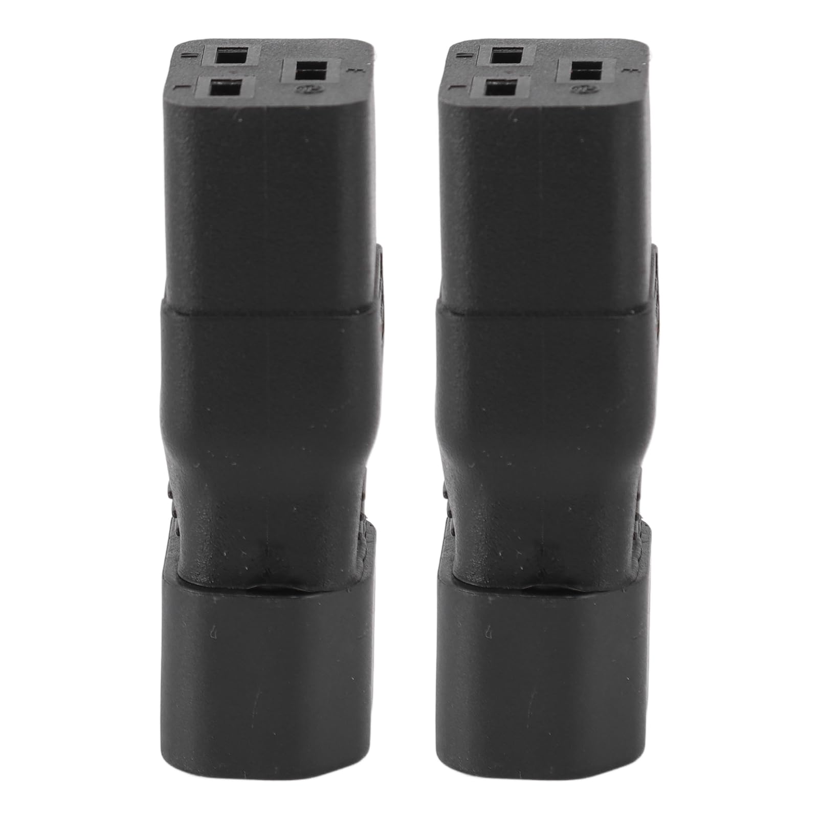 Adapter IEC C14 do C19, Trudnopalny, Wytrzymały, Wodoodporny, Odporny na Ciepło, Złącze IEC, łatwa Konwersja Zasilania dla Drukarek