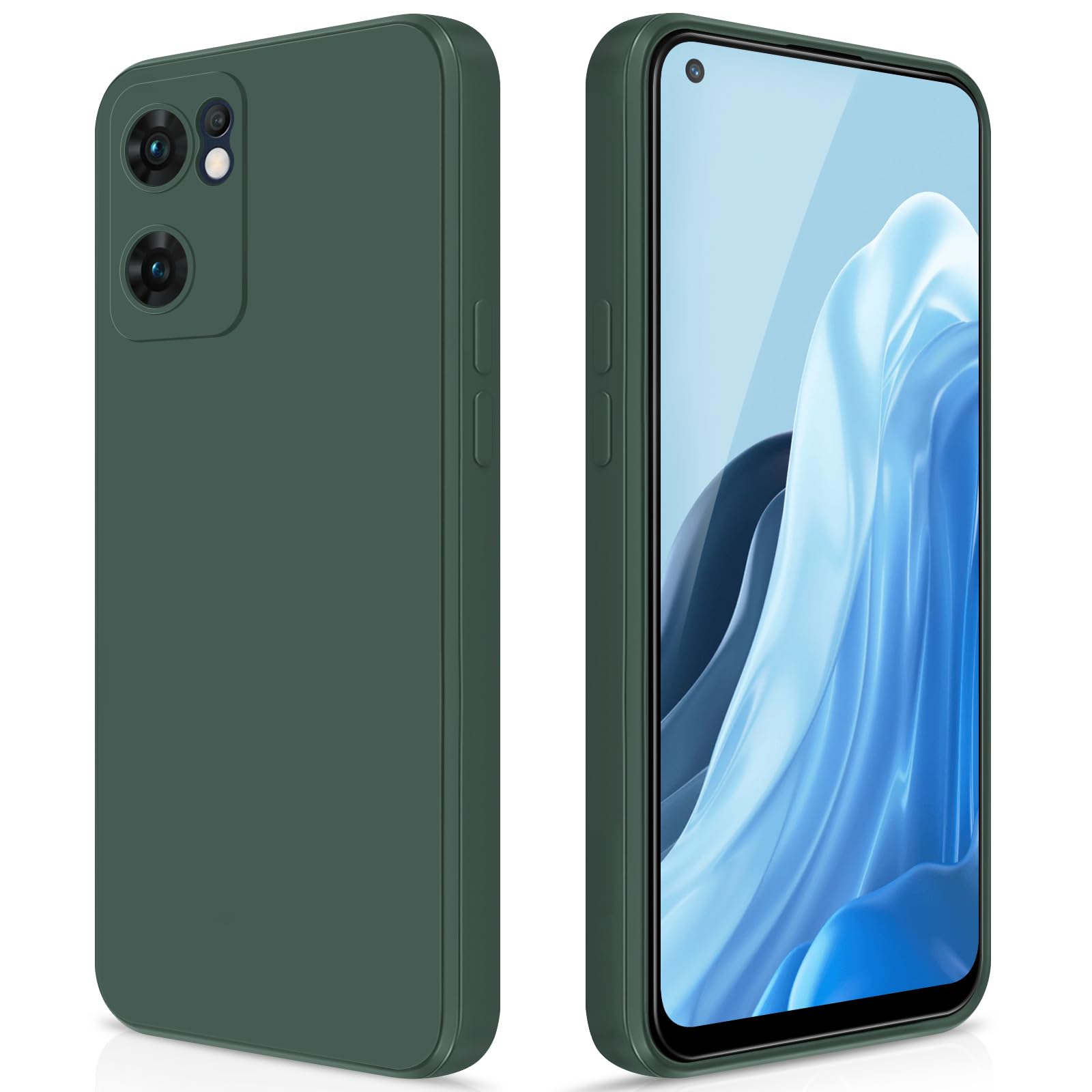 GiiYoon Hülle Kompatibel mit Oppo A5 Pro, Hochwertiges Liqui