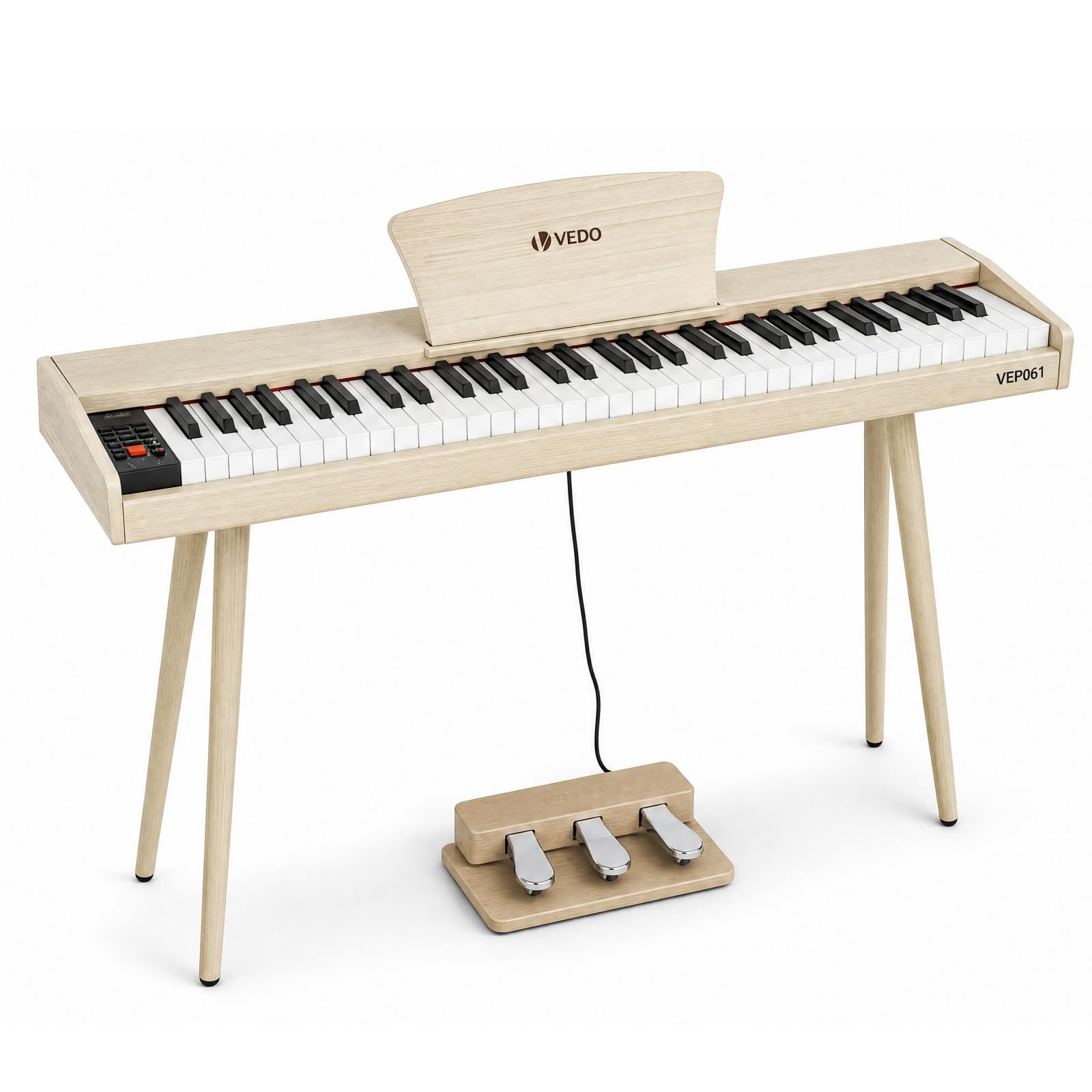 VEDO Teclado Musical, 61 Teclas Piano Digital, Piano Digital para