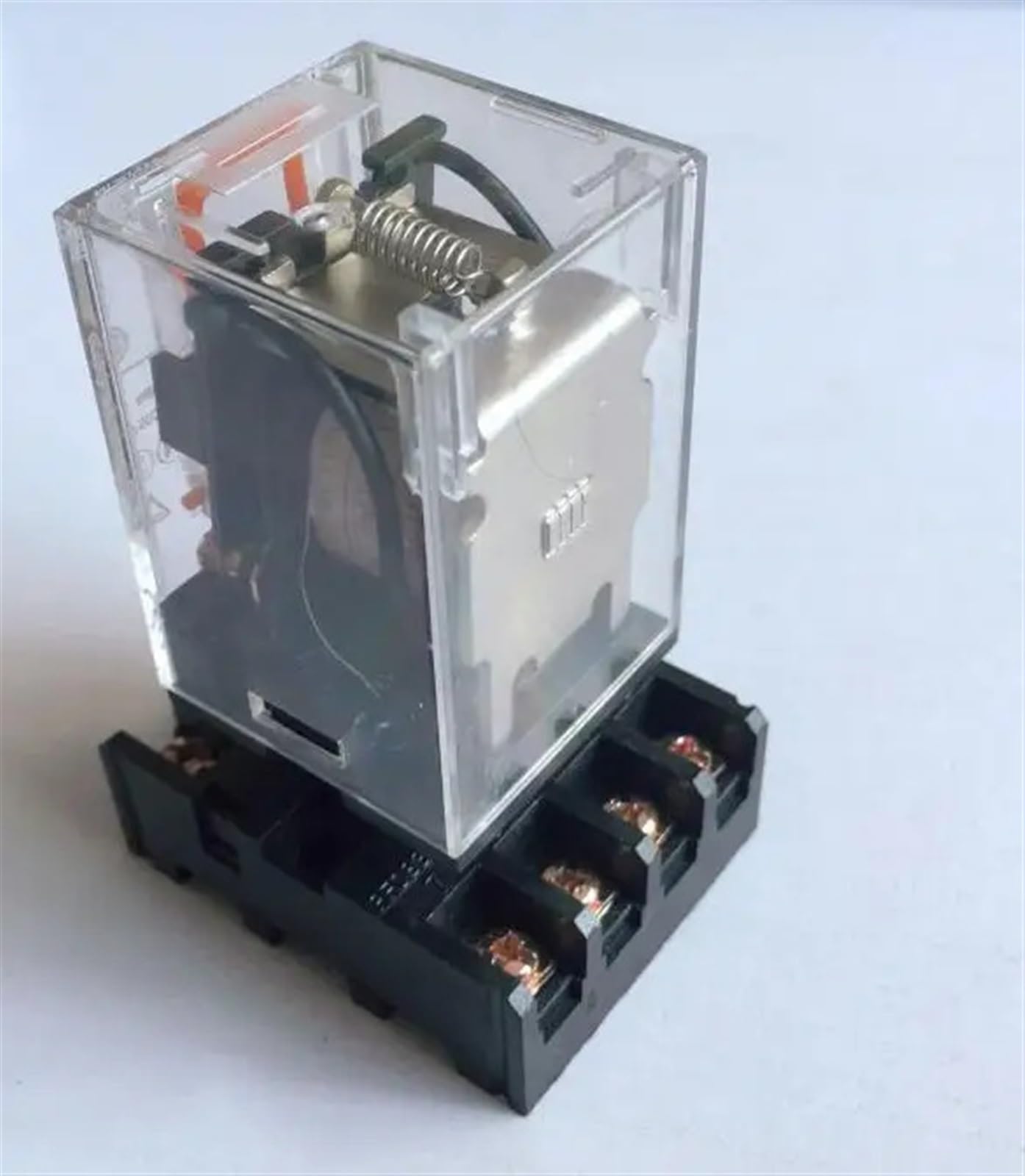 Relé pequeño MK3P 11PIN AC220V con base de alta conductividad para evitar fallos de corriente 5