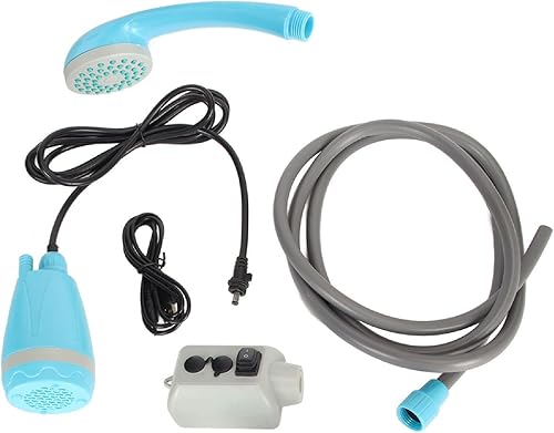 Miniatura 7 de TOPINCN Kit de lavado de coche portátil para ducha de campamento rápido, incluye conector azul, ideal para usos al aire libre