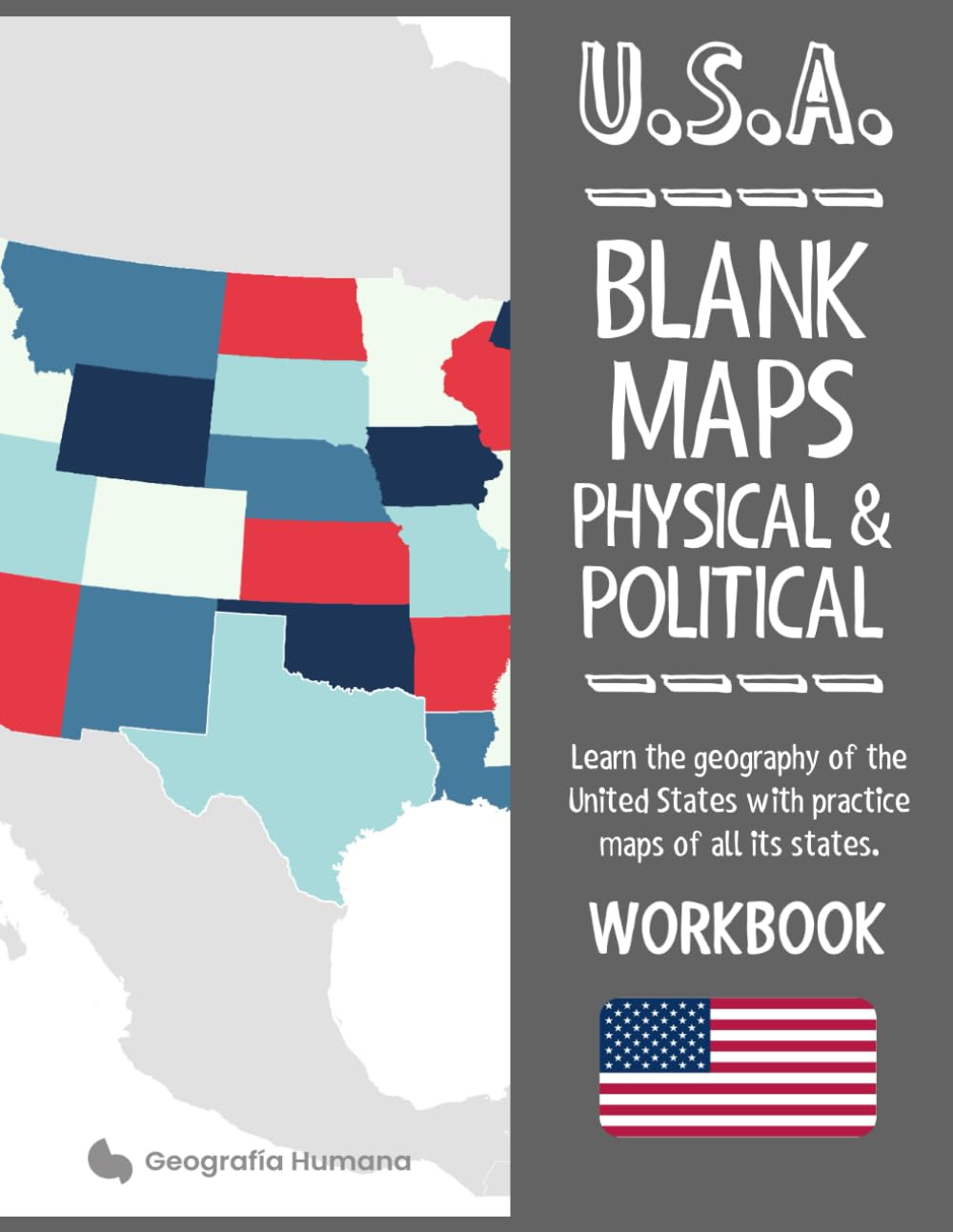 U.S.A. Blank Maps: Learn United States geography with blank maps of all the states and territories of the country