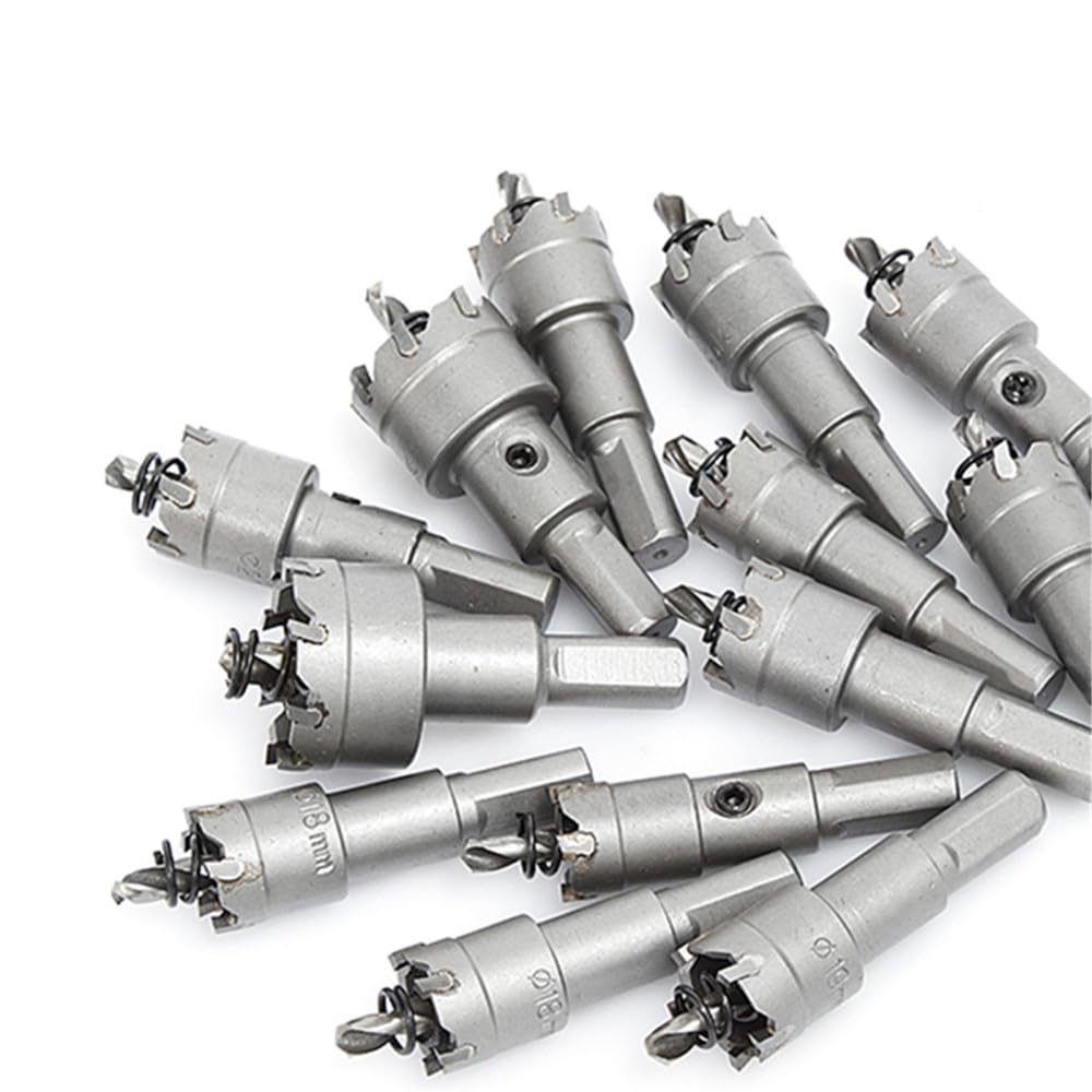 zestaw frezów do otworów z węglików spiekanych, Stal nierdzewna Stal Aluminium Metal Wiertło z węglika spiekanego Stal wolframowa Otwornica(63mm)