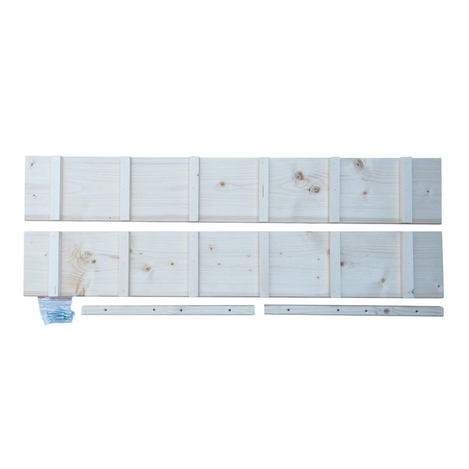 Scala per gatti, scaletta per gatti, per balcone, scale, 2 m, con gancio a vite