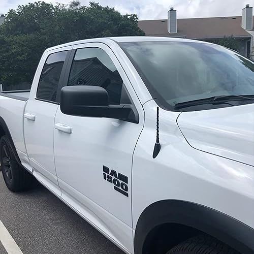 Miniatura 2 de VOFONO Antena para Dodge Ram 1500 2500 3500 2009-2023, accesorios para camiones Dodge Ram 1500, 7 pulgadas, repuesto de antena corta Dodge Ram 1500