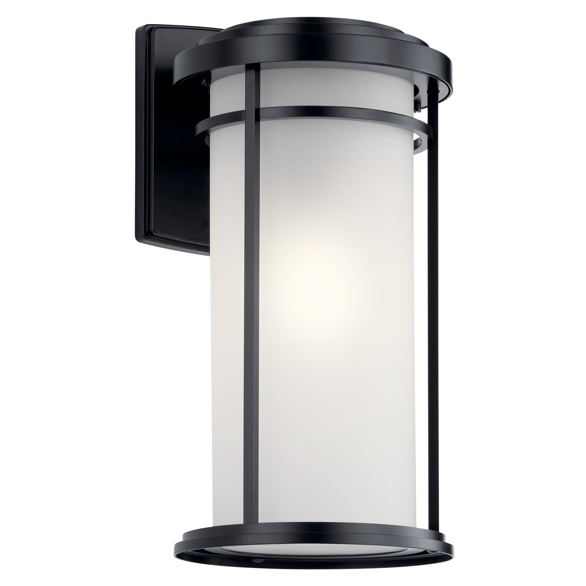 Kichler Toman Outdoor Wall Mount Light, installed view