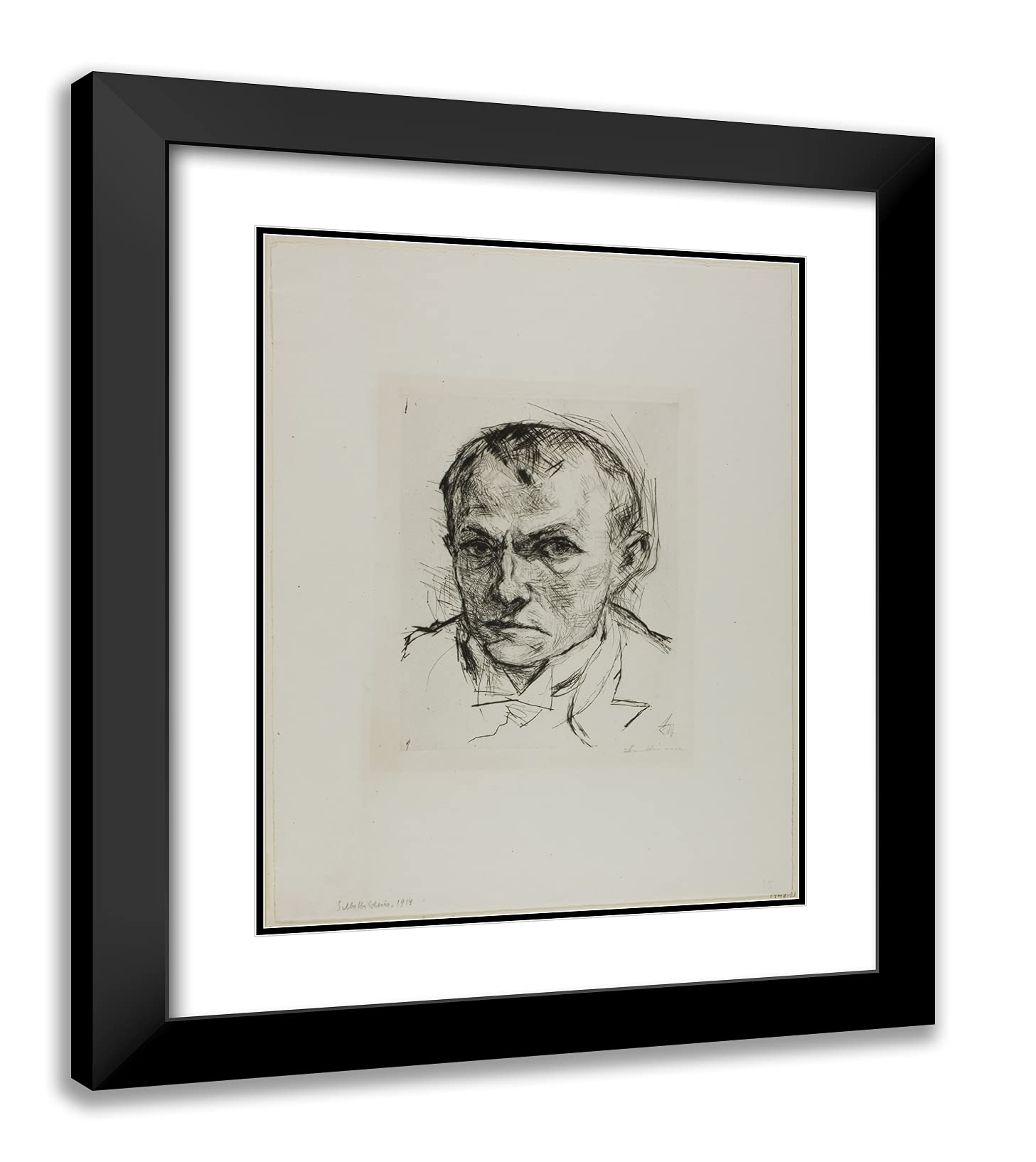 Max Beckmann Self Portrait Drawing