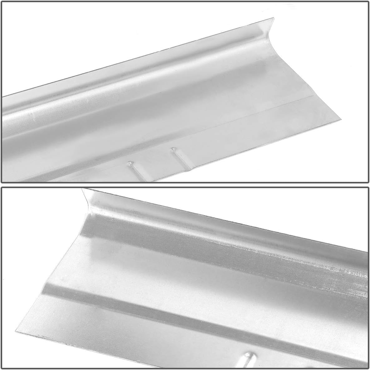 Auto Dynasty Pair 1/8 Inches Thick Steel Rocker Panel Compatible with 1999-2007 Chevy Silverado GMC Sierra Extended Cab