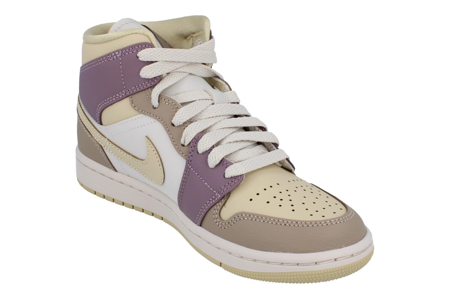 NIKE Air Jordan 1 Mid Mujeres Trainers Hv2370 Sneakers Zapatos
