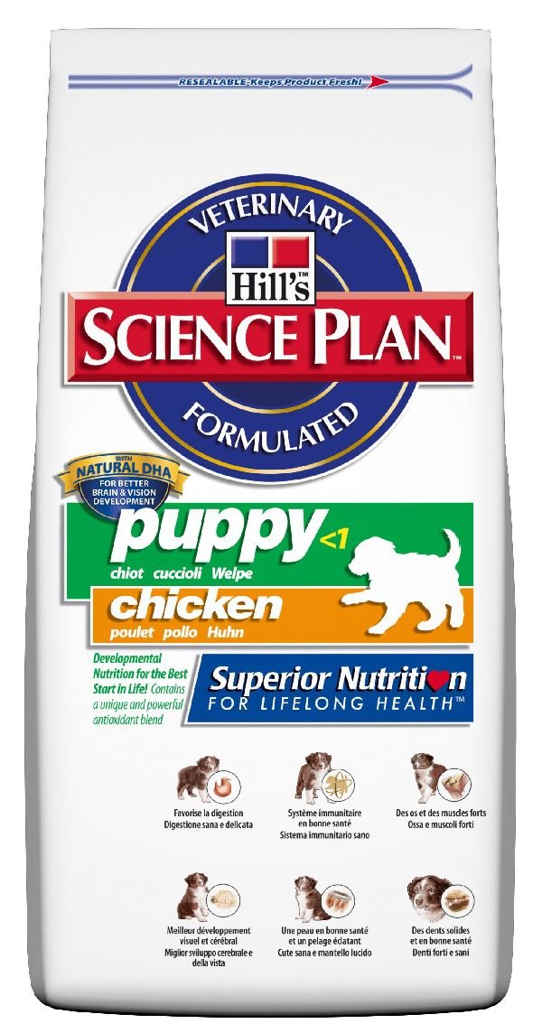 Hill's Science Plan Canine Puppy Chicken Medium Breed Dry Mix 3 kg